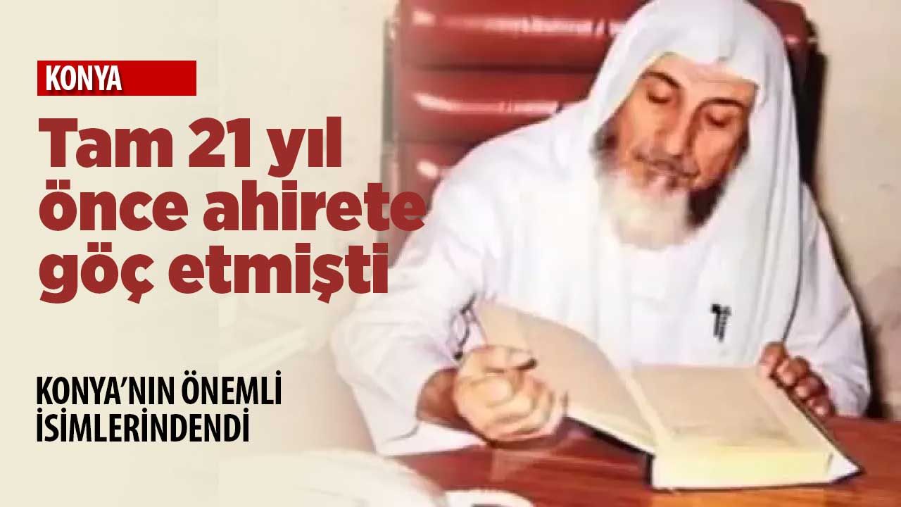 Konya doğumlu Ali Ulvi Kurucu'nun vefatının 21. yılı