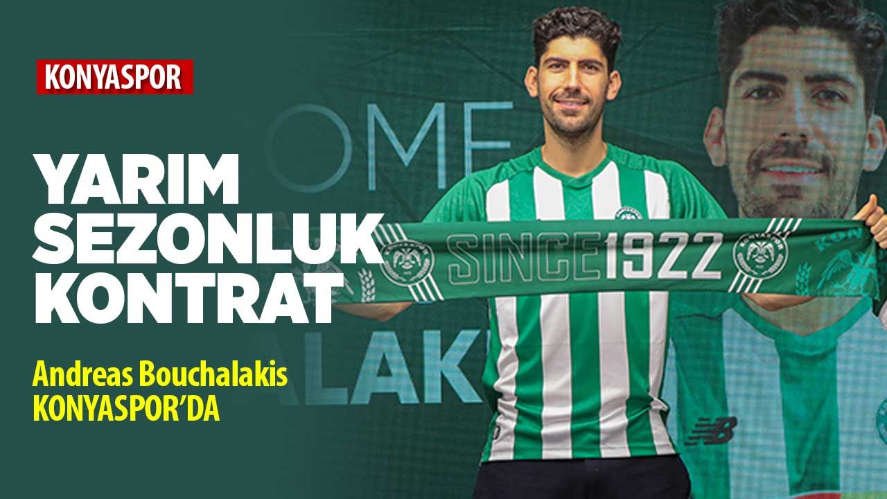 Olympiakos’tan yarım sezonluk transfer! Andreas Bouchalakis Konyaspor’da