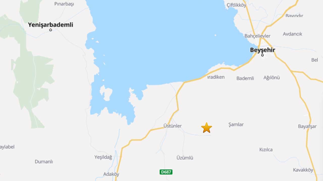 Bölgede ikinci Konya'da üçüncü deprem kayıtlara geçti