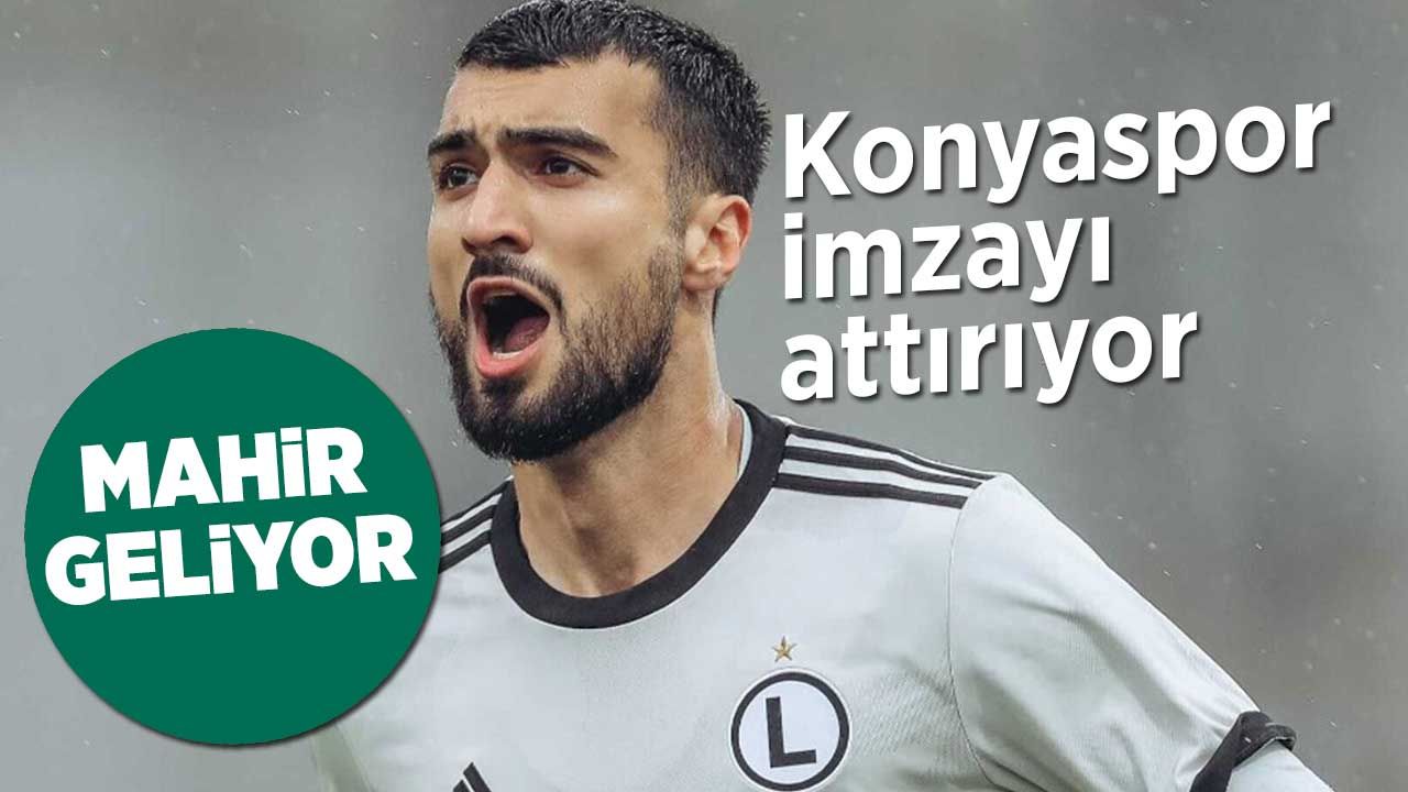 Konyaspor Mahir Emreli'ye imzayı attırıyor