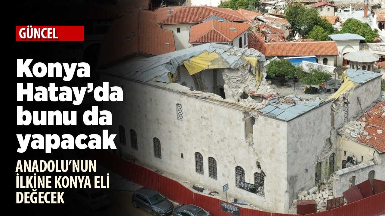 Anadolu'nun ilk camisi Habibi Neccar'ı Konya onaracak