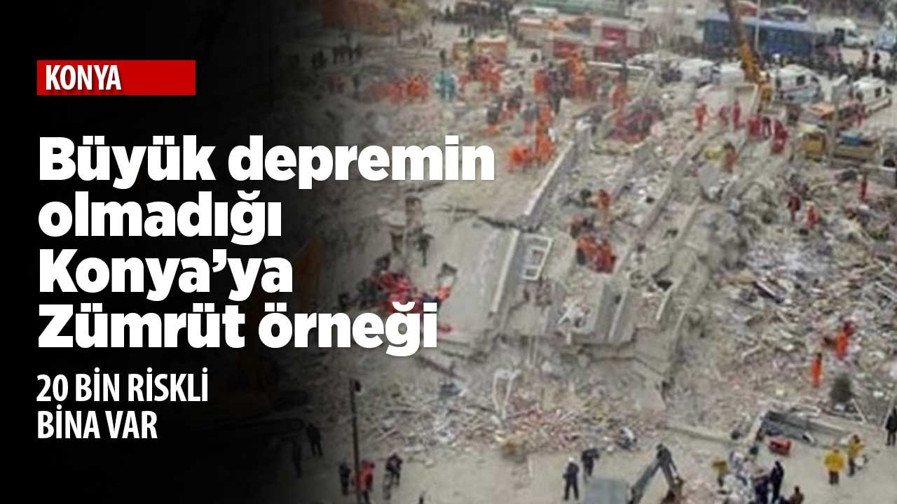 Zümrüt Apartmanı örneği: Konya'da riskli bina sayısı 20 bin