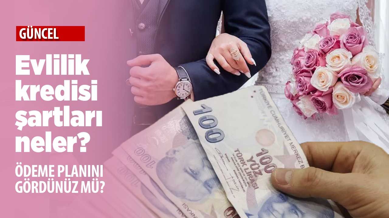 Evleneceklere 150 bin lira kredi almak için şartlar neler?