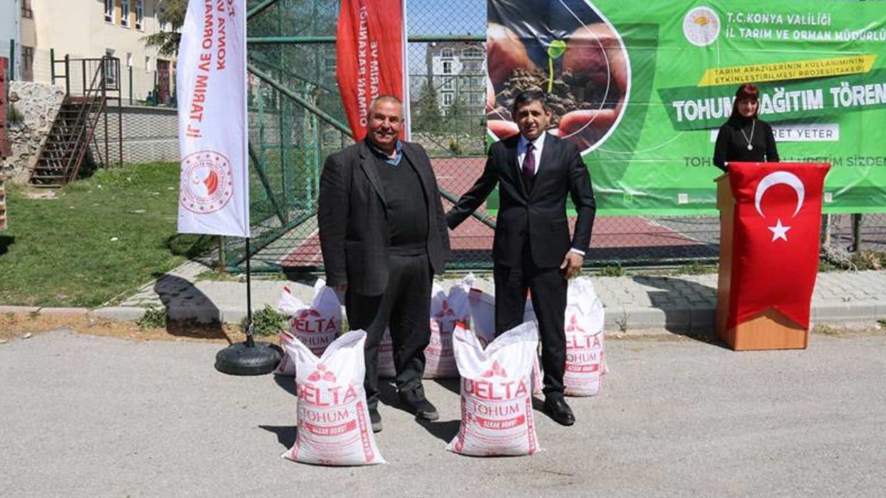 Konya'nın 12 bin dekarlık tarım alanında nohut ekimi yapılacak