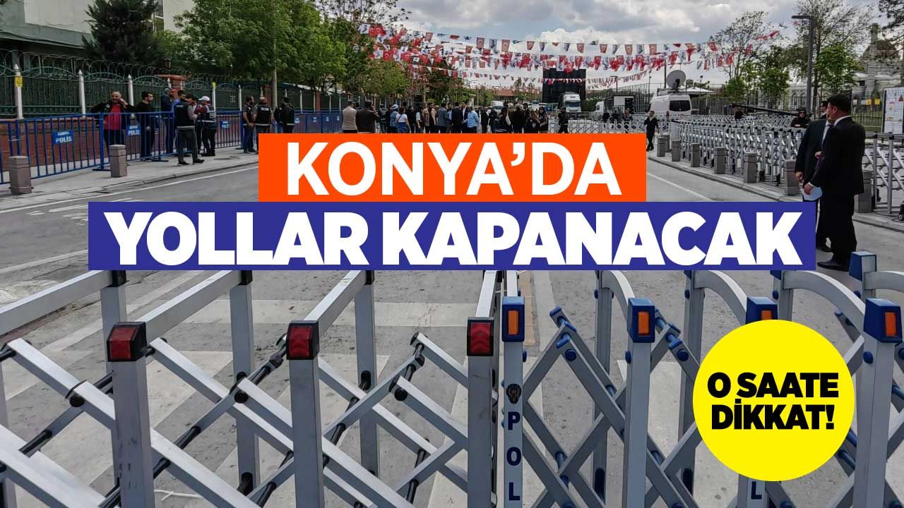Konya Büyükşehir Belediyesi'nden ulaşım duyurusu geldi! Ekrem İmamoğlu'nun mitingi saatine dikkat