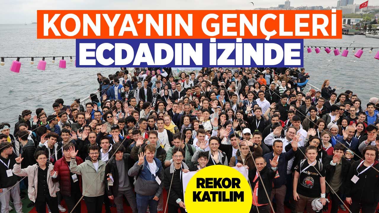 Konya'nın gençleri İstanbul'a çıkarmaya devam ediyor