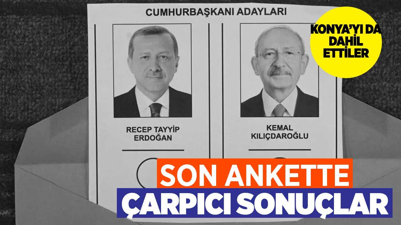 Konya'yı es geçmediler: Seçimlere 2 gün kala anketlerde çarpıcı sonuçlar var!