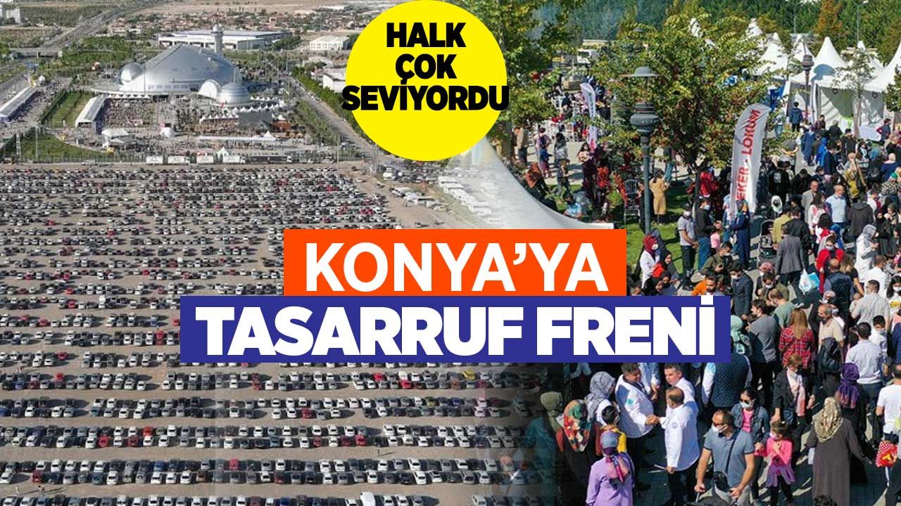 Konya'da festivallere 'tasarruf' freni