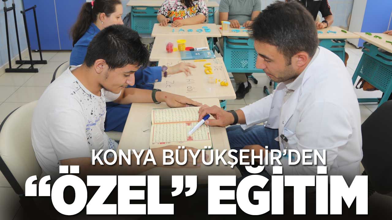 Konya Büyükşehir'den gençlere "özel" eğitim