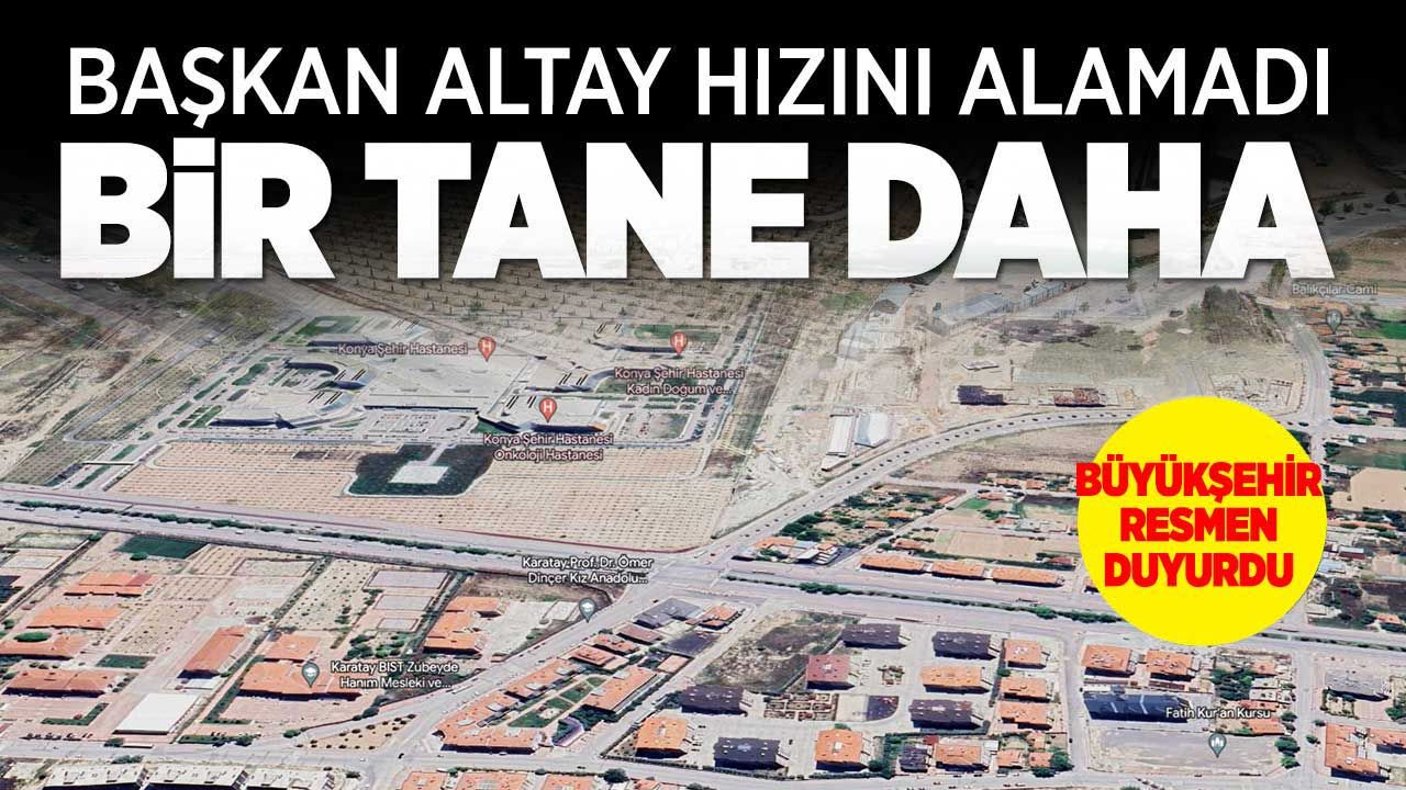 Konya Büyükşehir Belediyesi, Yeni Adana Çevre Yolu Şehir Hastanesi Köprülü Kavşağı İnşaatına Başlıyor
