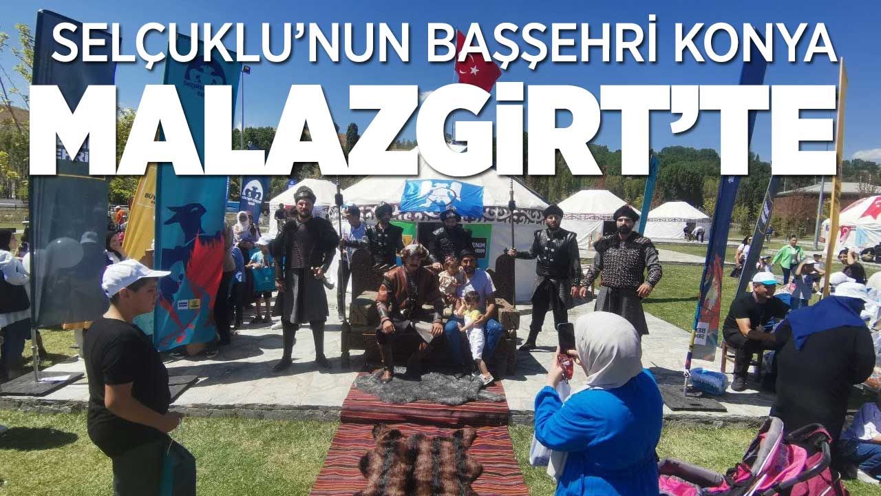 Konya Büyükşehir Belediyesi, Malazgirt Zaferi kutlamalarında Yörük Çadırı Açtı