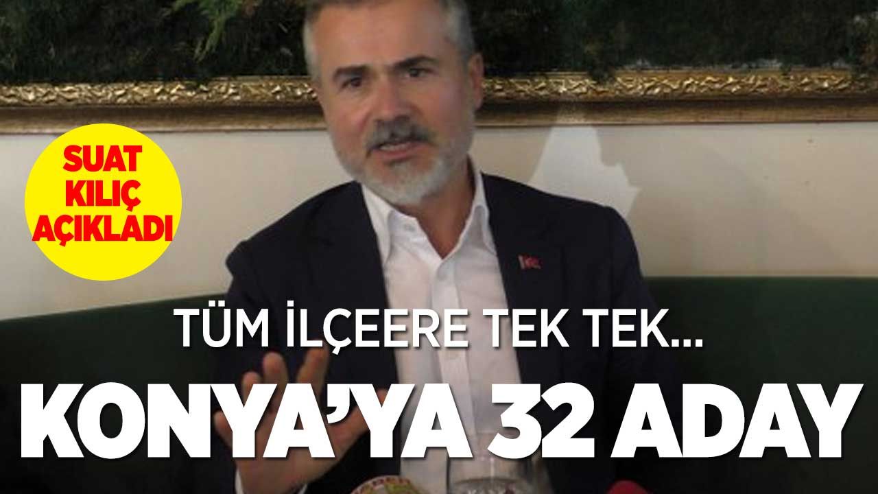 Yeniden Refah Partisi, Konya'da 32 Adayla Seçimlere Katılacak