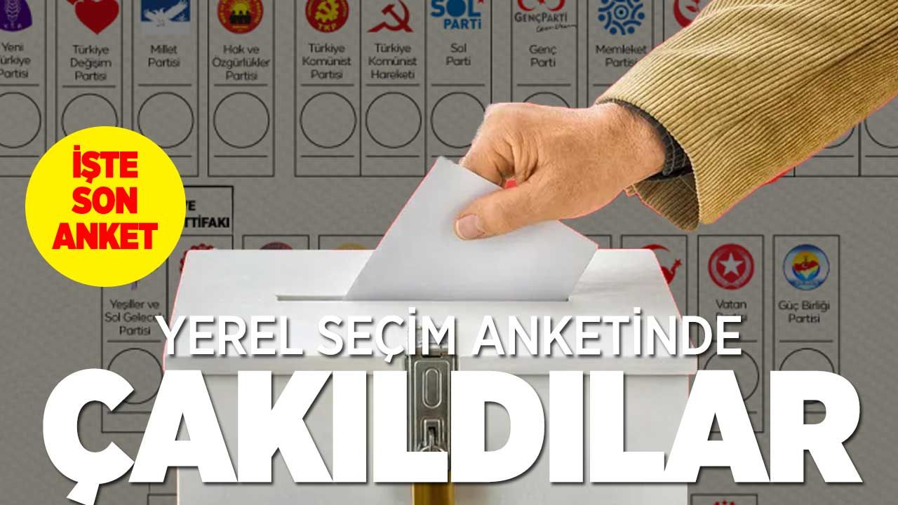 ORC Anketine Göre 2024 Yerel Seçimlerinde Parti Oy Dağılımı Belli Oldu: AK Parti Önde