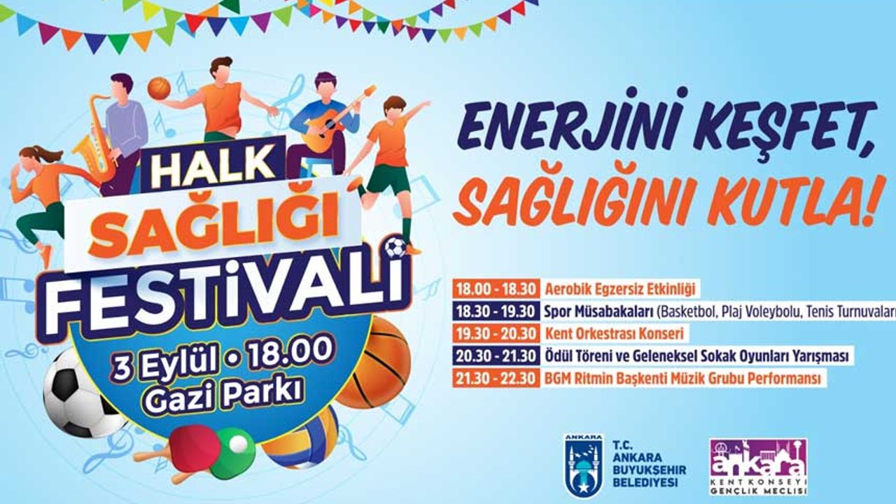 Ankara'da Sağlık Festivali