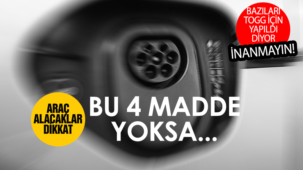 Bu kuralları taşımayan elektrikli otomobil Türkiye'ye giremeyecek! Almadan mutlaka sorun