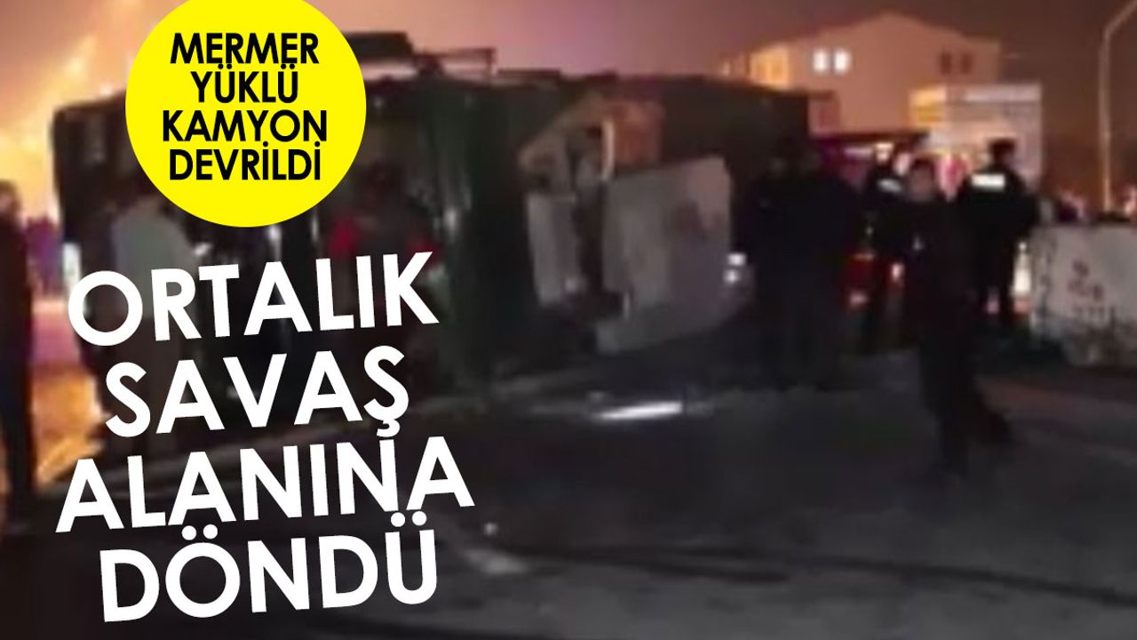 Antalya Çevreyolu'nda ortalık savaş alanına döndü: 5 kişi yaralandı