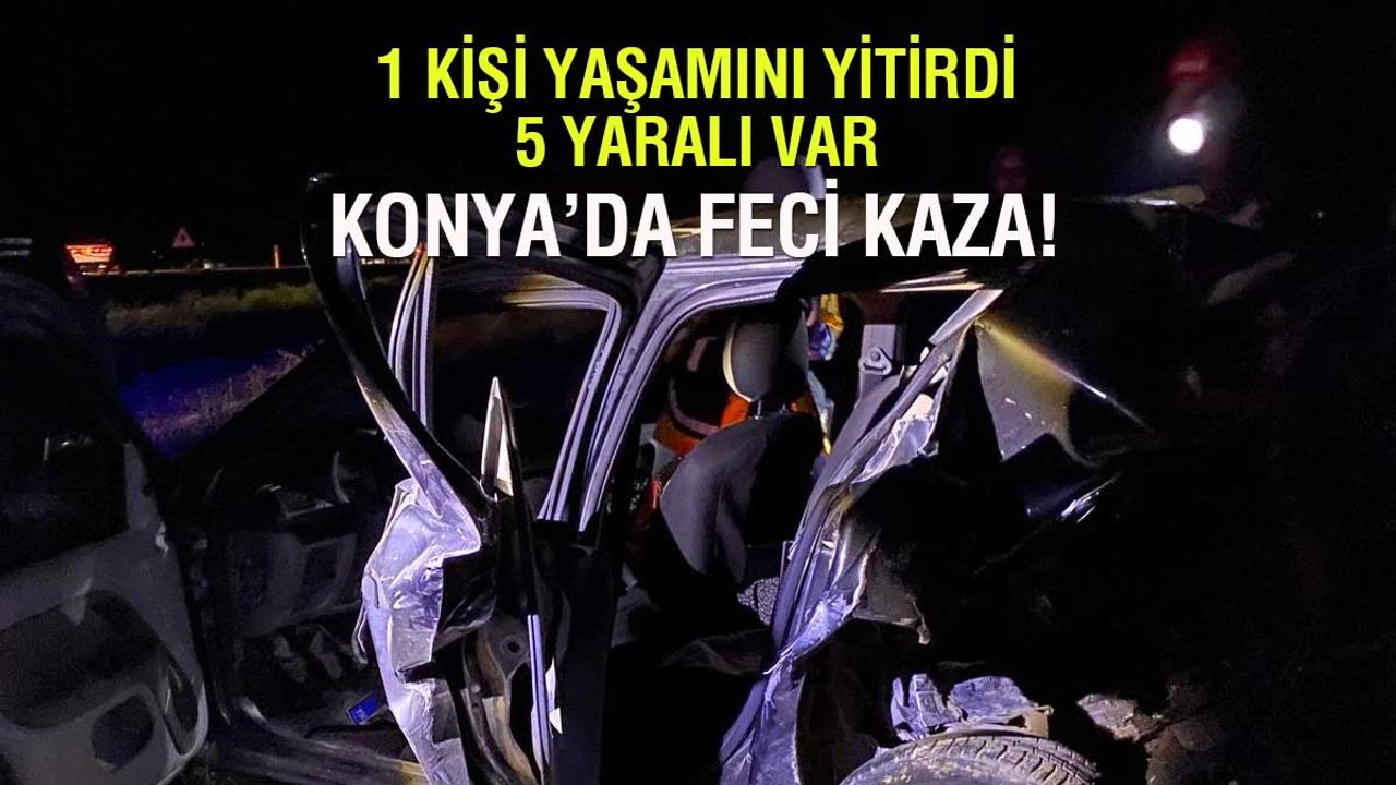 Altınekin'de gece vakti üzen kaza