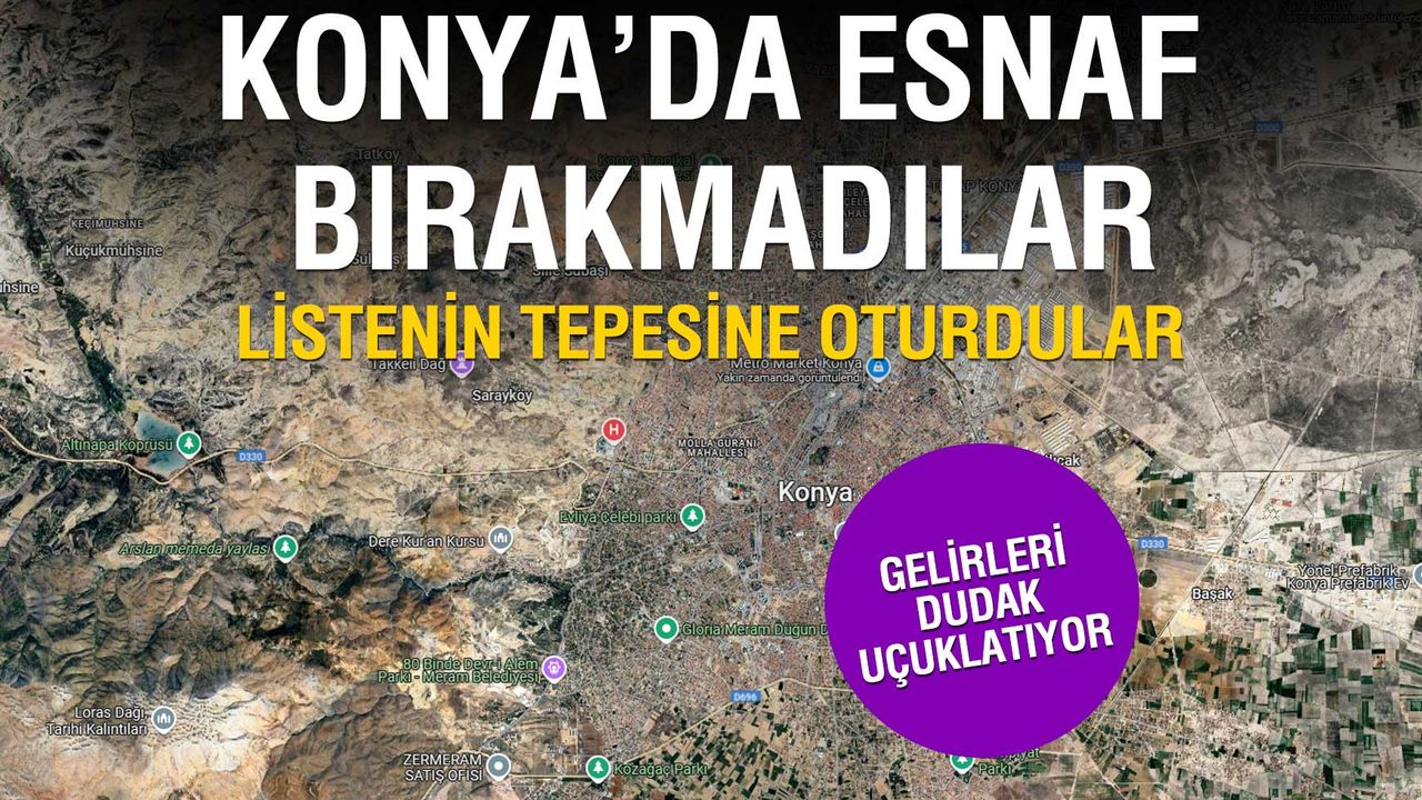 Konya'da her sokak başındalar! Zincir marketler listeyi alt üst etti, esnafı ezdi geçti