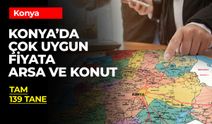 Konya'da 139 Hazine Taşınmazı İhalede!