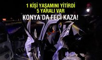 Altınekin'de gece vakti üzen kaza