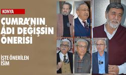 Çumra'nın ismi değişsin önerisi