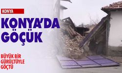 Konya'da müstakil evde göçük yaşandı