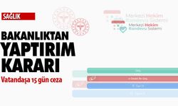MHRS randevusunu iptal etmeyenlere 15 gün ceza