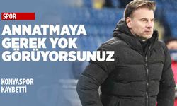 Konyaspor bildiğiniz gibi... Başakşehir'e de mağlubuz