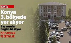 Konya 3. bölgede yer alıyor: Yeni Evim Konut Kampanyası'na dair tüm ayrıntılar