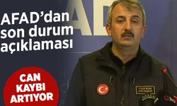 AFAD deprem bölgesindeki son durumu açıkladı