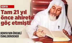 Konya doğumlu Ali Ulvi Kurucu'nun vefatının 21. yılı