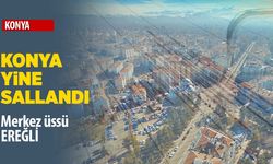 Konya'da 4,3 büyüklüğünde deprem