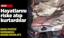 Konya İtfaiyesi’nin başına gelen ibretlik olay: Güvercin yuvasını terketmedi