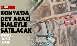Konya'da 310 milyonluk sanayi arazisi satışı