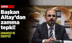 Konya'da simide yapılan zamma Başkan Altay'dan tepki geldi zam geri alındı