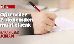 YKS ve LGS'de 2. dönemden soru olmayacak