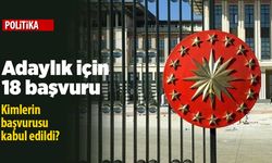 18 kişi Cumhurbaşkanlığı adaylığı için başvurdu! Kimlerin başvurusu kabul edildi?