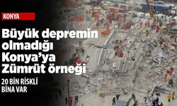 Zümrüt Apartmanı örneği: Konya'da riskli bina sayısı 20 bin