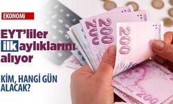 EYT'liler ilk aylıklarını alıyor