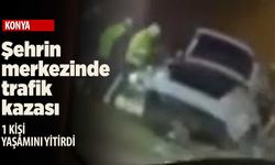Büyük bir gürültüyle ağaca çarptı 1 kişi yaşamını yitirdi