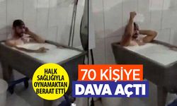 Süt banyosu davasından yargılandı beraat etti 70 kişiye dava açtı