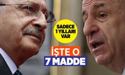 Ümit Özdağ 7 maddeyle Kılıçdaroğlu'yla anlaştı