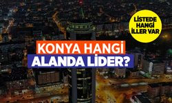 Konya Antalya ve Eskişehir'in gerisinde listede kendine yer buldu