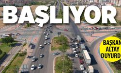 Başkan Altay hızını alamadı: Bir köprülü kavşak daha geliyor