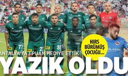 Konyaspor 1-1'e abone oldu