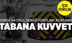 Konya'da Yeni Eğitim Öğretim Dönemi Okul Servis Ücretleri Belli Oldu