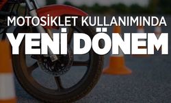 B sınıfı ehliyetler motosiklet kullanabilecek