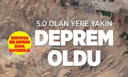Konya Merkeze 33 Kilometre Uzaklıktaki Güvenç Mahallesi'nde 1.3 Büyüklüğünde Deprem