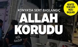 Konya'da Hareketli Gün: Trafik Kazaları ve Araç Yangınları İlk Saatlerden İtibaren Gelişiyor