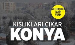 Konya'ya kış geliyor: Hava sıcaklığı 4 ila 7 derece düşecek
